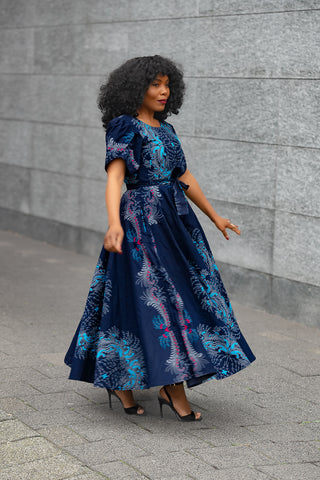 ALICE BLUE MIDAXI DRESS