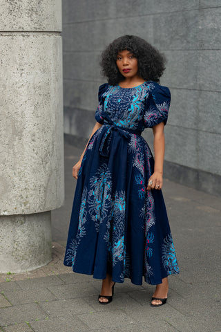 ALICE BLUE MIDAXI DRESS