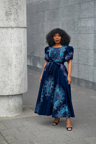 ALICE BLUE MIDAXI DRESS