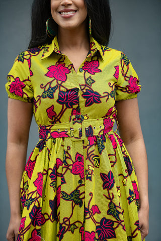THANDIWE YELLOW DRESS Women’s Dress