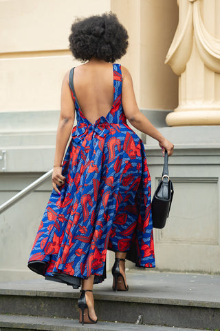 Lanira Backless Dress Apparel & Accessories