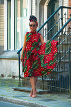 Modupe Side Peplum Dress. Apparel & Accessories