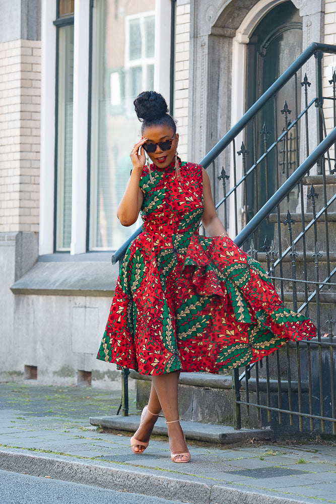 Modupe Side Peplum Dress. Apparel & Accessories