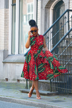 Modupe Side Peplum Dress. Apparel & Accessories