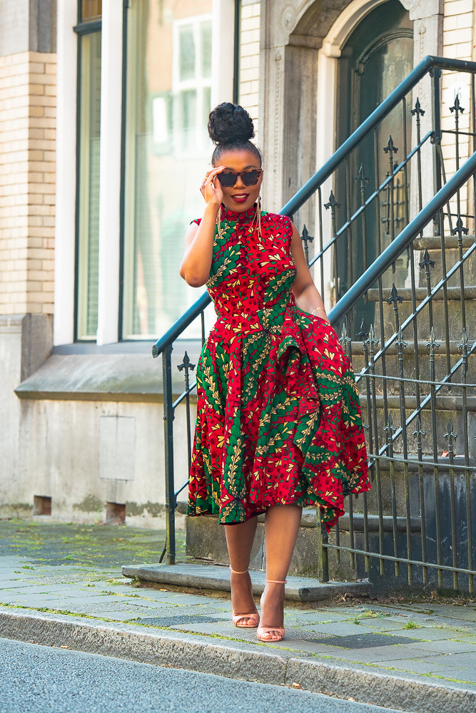Modupe Side Peplum Dress. Apparel & Accessories