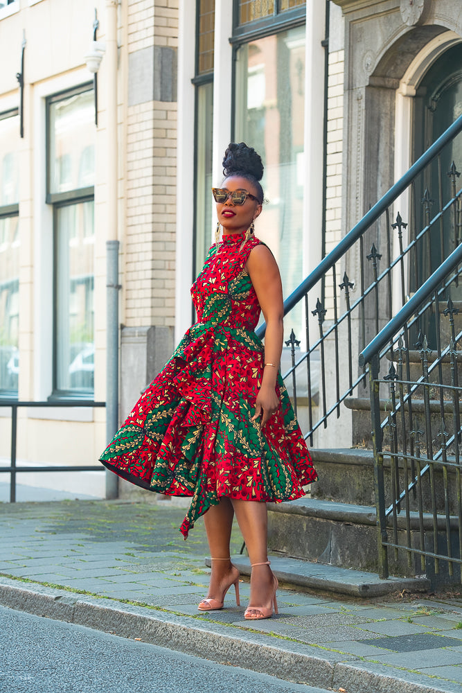 Modupe Side Peplum Dress. Apparel & Accessories