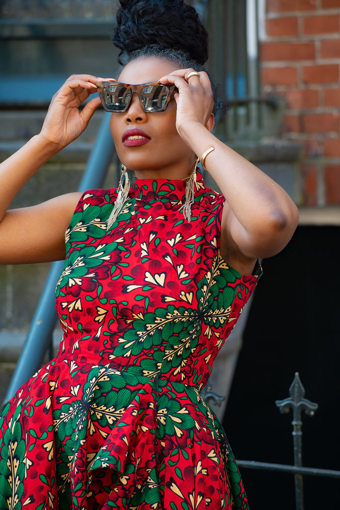 side peplum dress MODUPE SIDE PEPLUM DRESS. by heritageclothings - Mid-length Dresses
