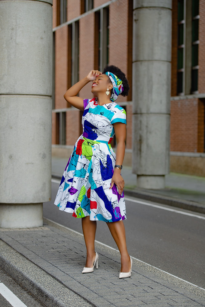 Tendai White Headwrap Accessories