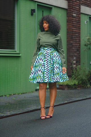 Tiwa Turquoise Skirt