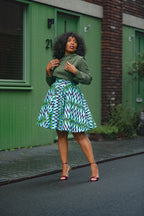 Tiwa Turquoise Skirt