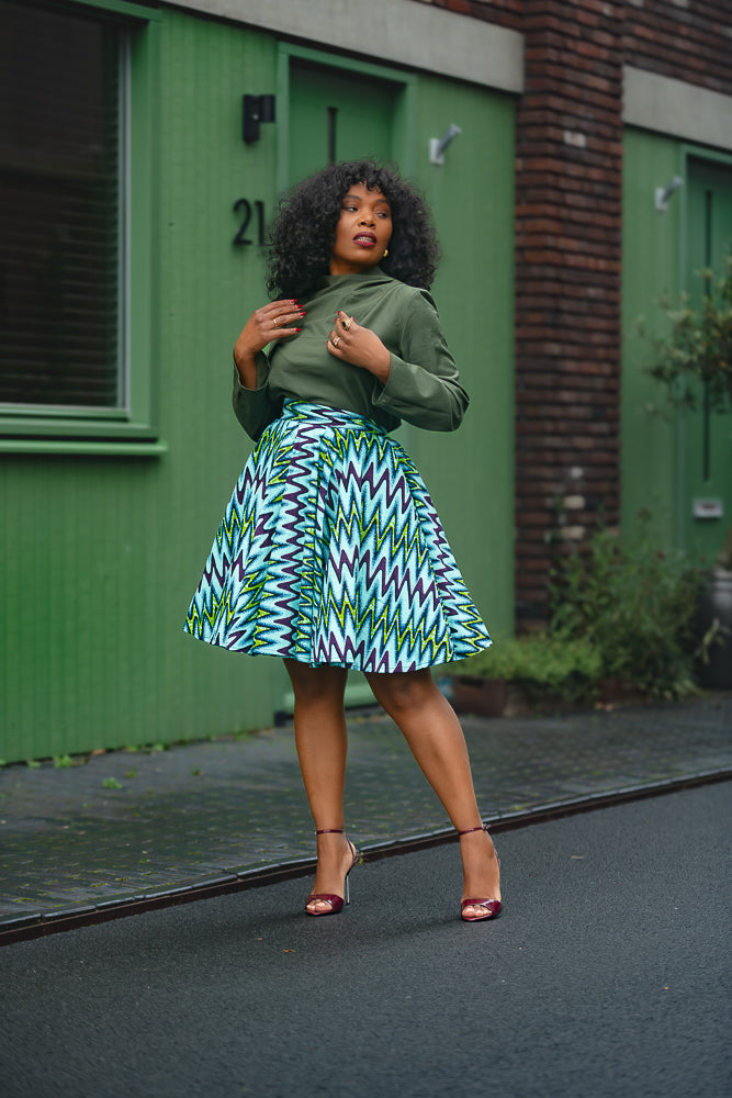 Tiwa Turquoise Skirt