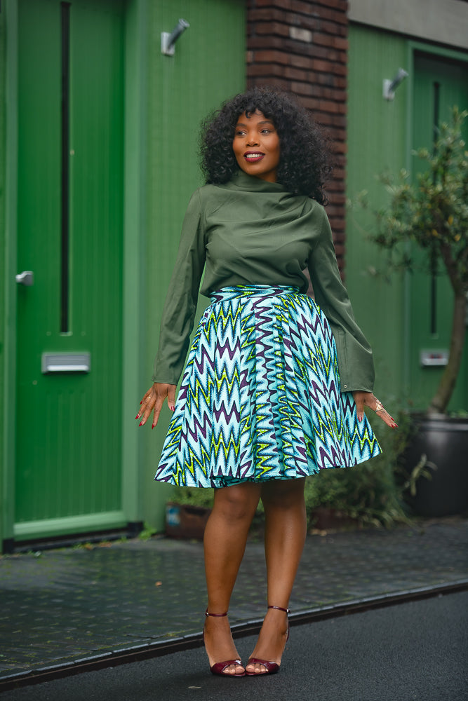 Tiwa Turquoise Skirt