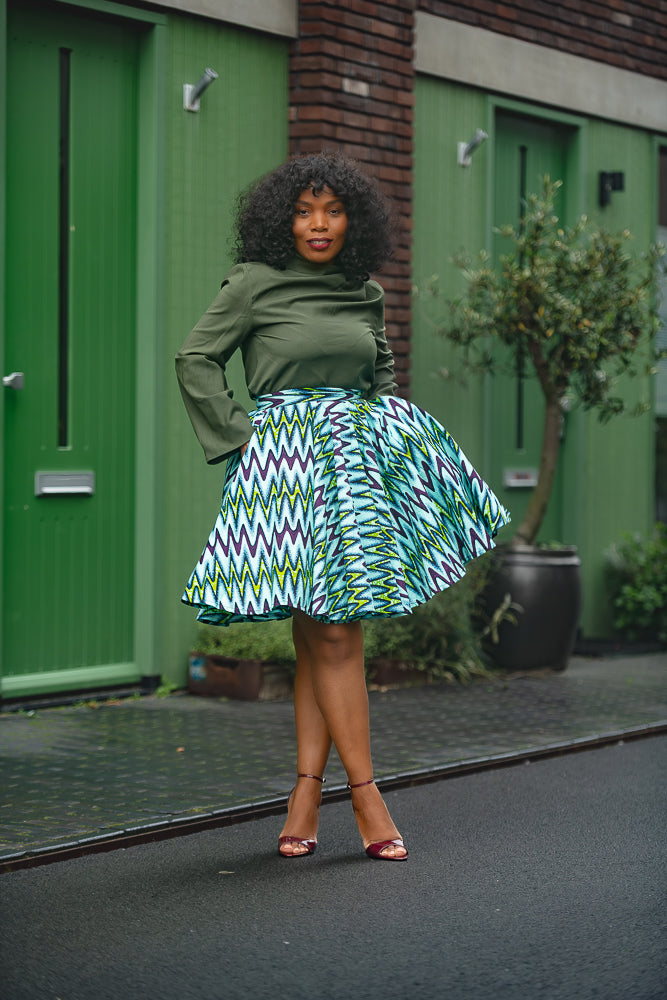 Tiwa Turquoise Skirt