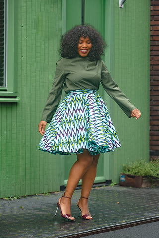 Tiwa Turquoise Skirt