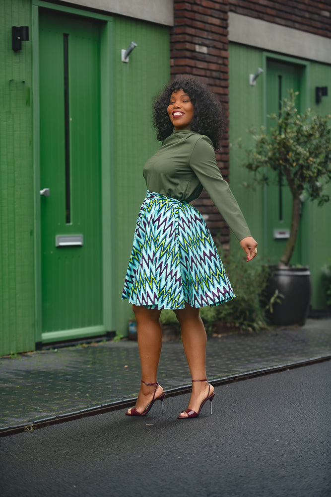 Tiwa Turquoise Skirt
