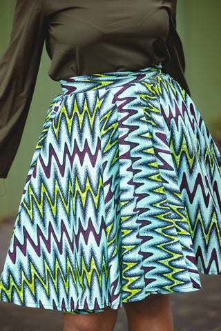 Tiwa Turquoise Skirt