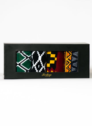 Headwrap + Socks Gift Box