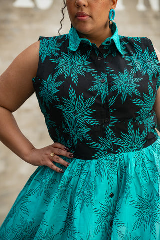 CAIRO BLUE MAXI DRESS Women’s Dress