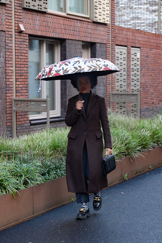 KIKE FLORAL UMBRELLA