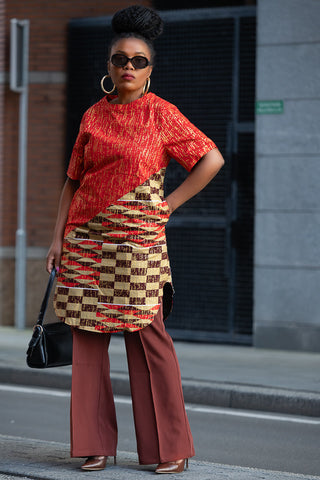 Simba Red And Gold Top
