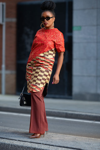 Simba Red And Gold Top