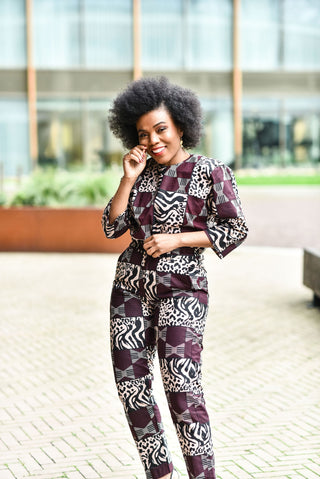 Kesia Animal Print Top Women’s Dress