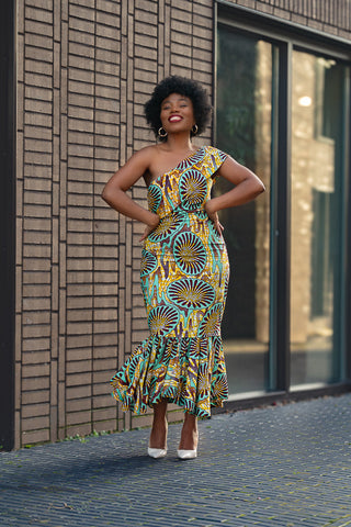 Ewa One Shoulder Dress Dresses