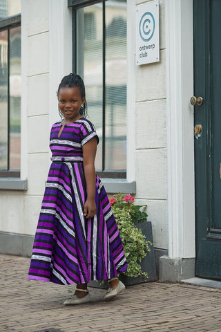 MINI PEJU PURPLE DRESS Kid’s Dress