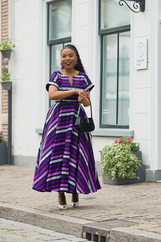 PEJU PURPLE AND LILAC DRESS