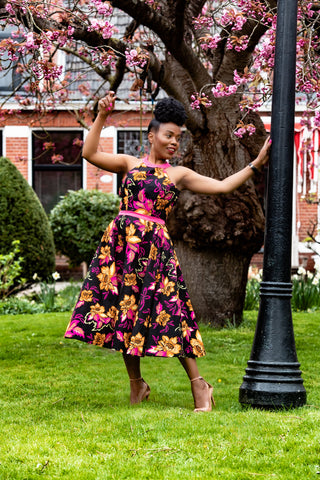 Didi Midaxi African Print Dress Dresses