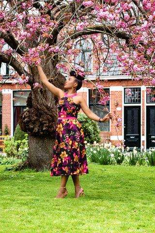 Didi Midaxi African Print Dress Dresses