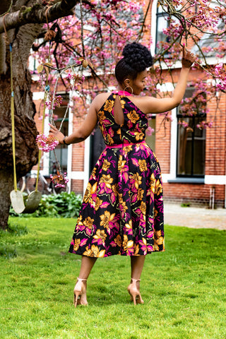 Didi Midaxi African Print Dress Dresses