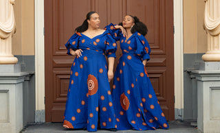 Anan Blue Dress Clothing