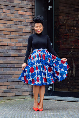 IMANI PLEATED SKIRT