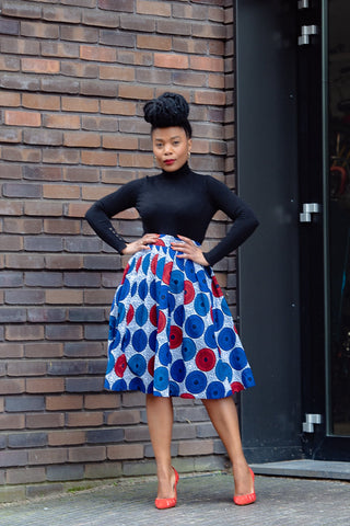 IMANI PLEATED SKIRT