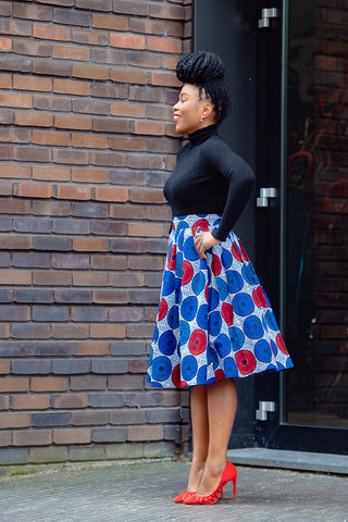 IMANI PLEATED SKIRT