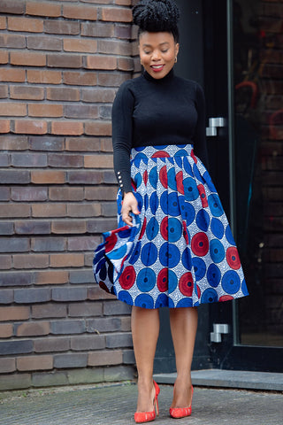 IMANI PLEATED SKIRT