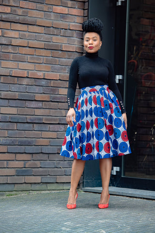 IMANI PLEATED SKIRT