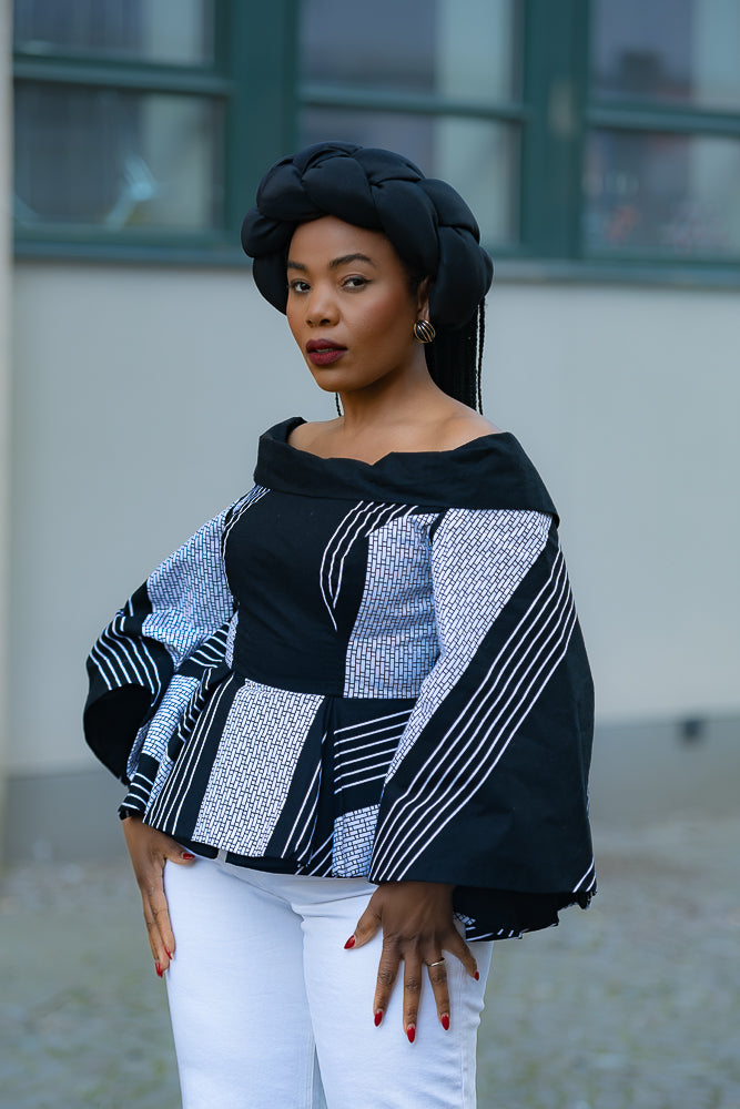 Zinitha Black Turban