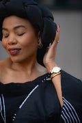 Zinitha Black Turban