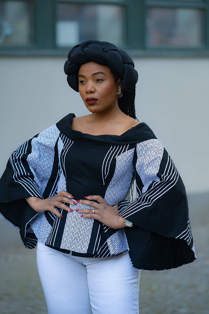 Zinitha Black Turban