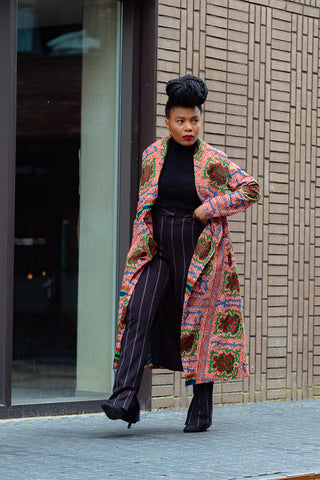 ZOLA BROWN DUSTER JACKET