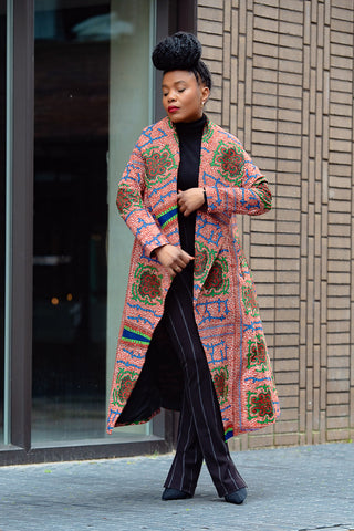 ZOLA BROWN DUSTER JACKET