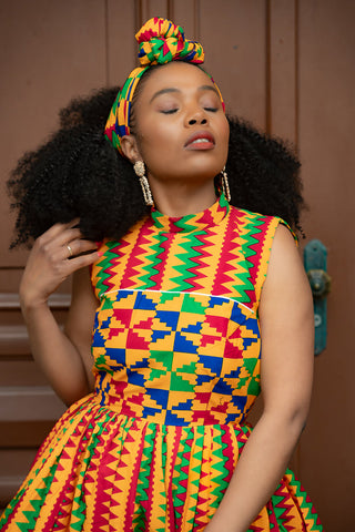 Asana Kente Headwrap Accessories