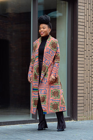 ZOLA BROWN DUSTER JACKET