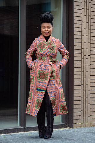 ZOLA BROWN DUSTER JACKET