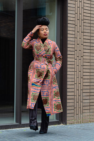 ZOLA BROWN DUSTER JACKET