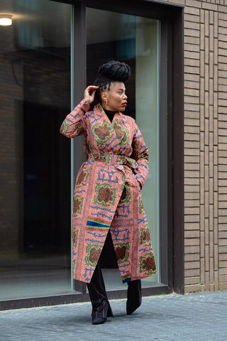 ZOLA BROWN DUSTER JACKET