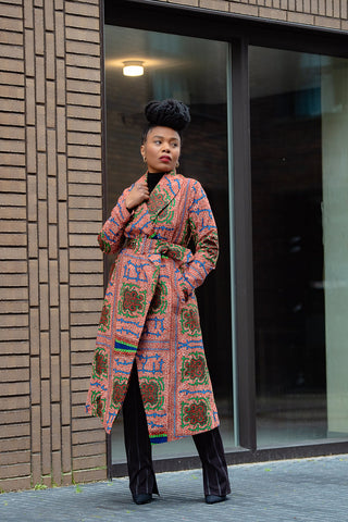 ZOLA BROWN DUSTER JACKET