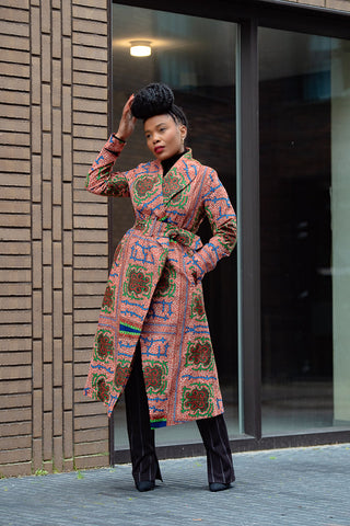 ZOLA BROWN DUSTER JACKET